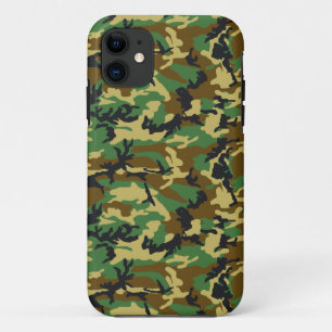 Woodland Camo Pattern Case-Mate iPhone Case