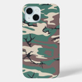 Woodland Camo Phone Case (Achterkant)