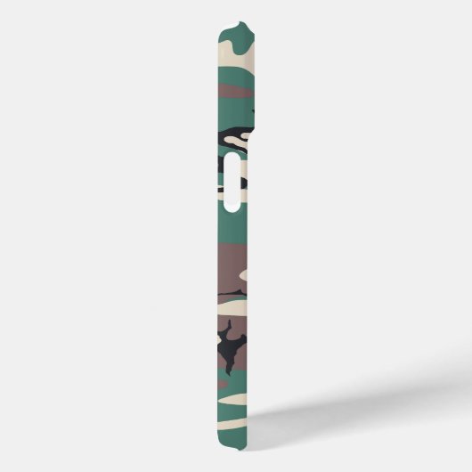 Woodland Camo Phone Case (Achterkant / Rechts)