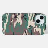 Woodland Camo Phone Case (Achterkant (horizontaal))