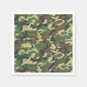 Woodland Camo Servet