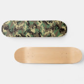 Woodland Camo Skateboard (Horizontaal)