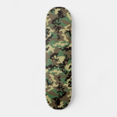 Woodland Camo Skateboard (Voorkant)