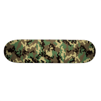 Woodland Camo Skateboard