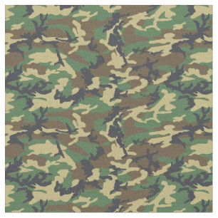 Woodland Camo Stof