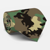 Woodland Camo Stropdas (Opgerold)