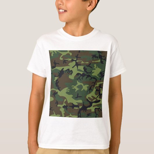Woodland Camo T-shirt (Voorkant)