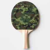 Woodland Camo Tafeltennisbatje (Voorkant)