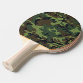 Woodland Camo Tafeltennisbatje (Voorkant Gekanteld)