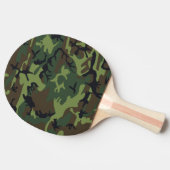 Woodland Camo Tafeltennisbatje (Zijkant)