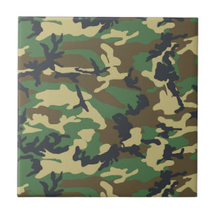 Woodland Camo Tegeltje
