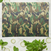 Woodland Camo Theedoek (Gevouwen)