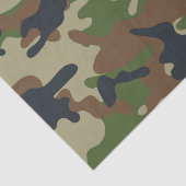 Woodland Camo Tissuepapier (Detail)