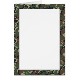 Woodland Camouflage Background Sjabloon