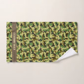 Woodland Camouflage Bad Handdoek (Handdoek)