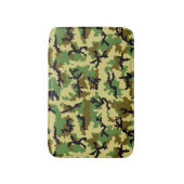 Woodland camouflage badmat (Voorkant Verticaal)