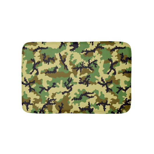 Woodland camouflage badmat (Voorkant)