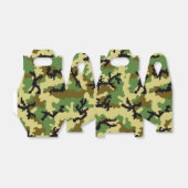 Woodland camouflage bedankdoosjes (Uitgevouwen)