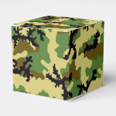 Woodland camouflage bedankdoosjes (Voorkant Zijde)