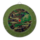 Woodland Camouflage Dart Board Dartbord (Voorkant)