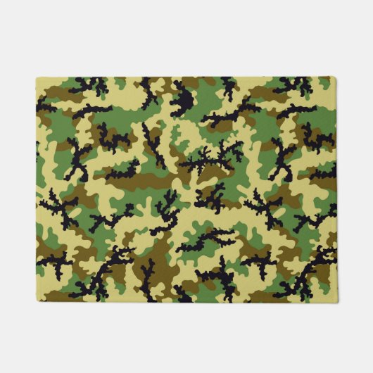 Woodland camouflage deurmat (Voorkant)