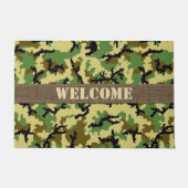 Woodland camouflage deurmat (Voorkant)