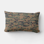 Woodland Camouflage (digitaal) Kussen (Achterkant)