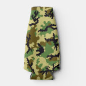 Woodland camouflage flesjeskoeler (Voorkant)