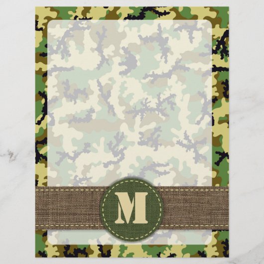 Woodland camouflage flyer (Voorkant)