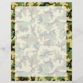 Woodland camouflage flyer (Achterkant)