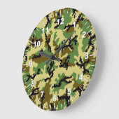 Woodland camouflage grote klok (Hoek)