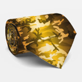 Woodland Camouflage Halsdoek Stropdas (Opgerold)