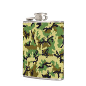 Woodland camouflage heupfles (Links)