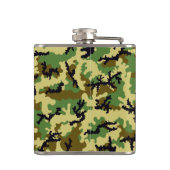 Woodland camouflage heupfles (Achterkant)