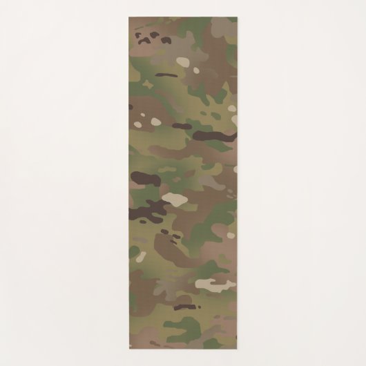 Woodland Camouflage I Yogamat (Voorkant)