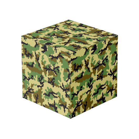Woodland camouflage kubus (Achter hoekig)
