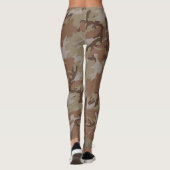 Woodland Camouflage Military Pattern Leggings (Achterkant)