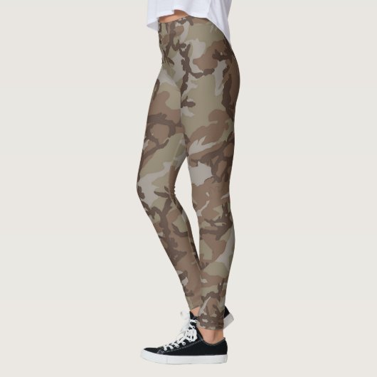 Woodland Camouflage Military Pattern Leggings (Links)