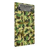 Woodland camouflage mini klembord (Schuin)