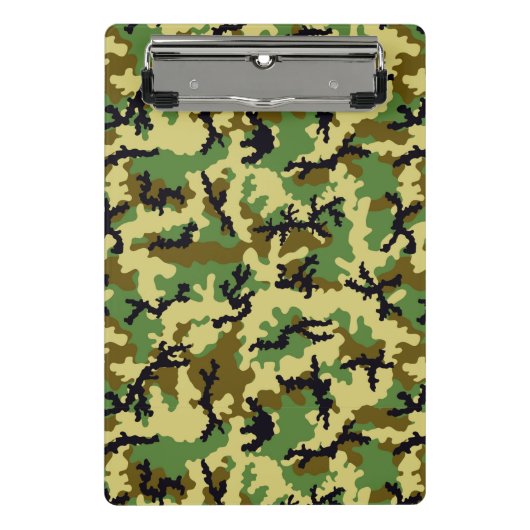 Woodland camouflage mini klembord (Voorkant)