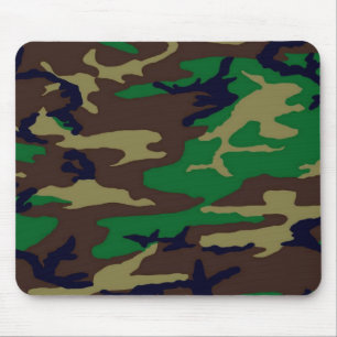 Woodland Camouflage Mousepad Muismat