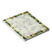 Woodland camouflage notitieblok (Schuin)