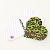 Woodland Camouflage Notitieboek (Binnen)