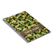 Woodland camouflage notitieboek (Rechterzijde)