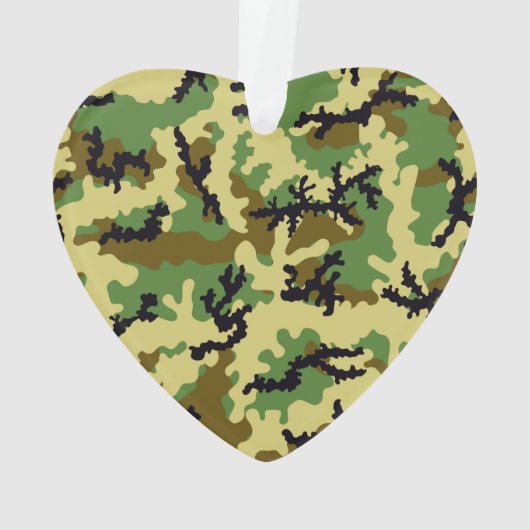 Woodland camouflage ornament (achterkant)