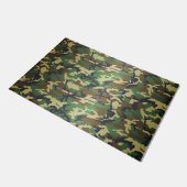 Woodland Camouflage Pattern Deurmat (Schuin)