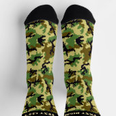 Woodland Camouflage Pattern Socks Sokken (Top)