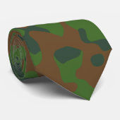 Woodland Camouflage Pattern Stropdas (Opgerold)