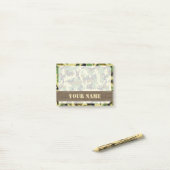 Woodland camouflage post-it® notes (Op bureau)