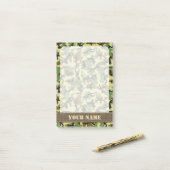 Woodland camouflage post-it® notes (Op bureau)